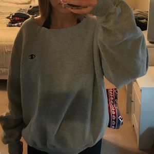 Authentic Gray Champion Long-Sleeve